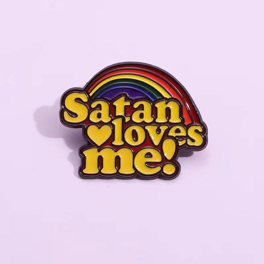 LGBT satan pin