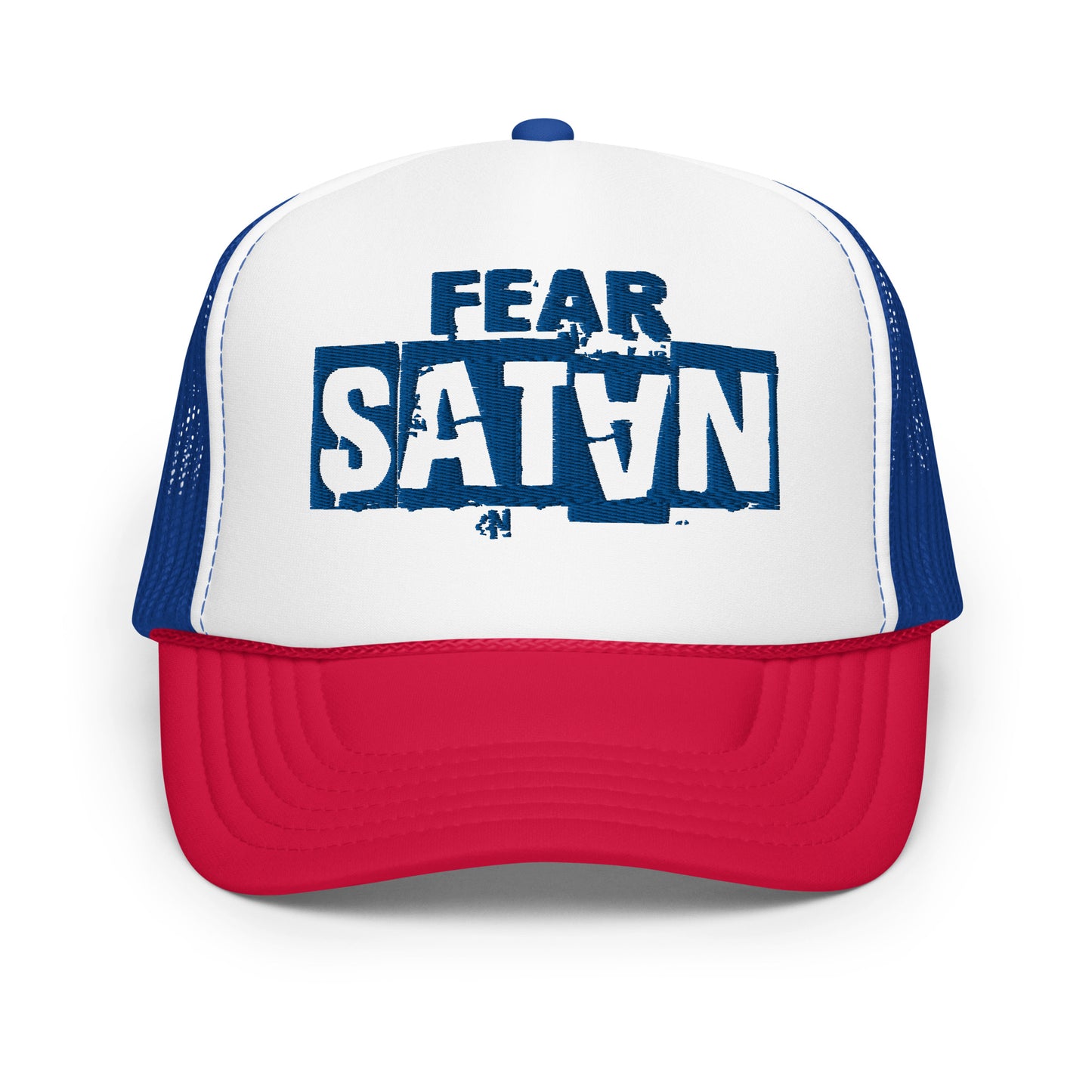 Fear Satan Foam Trucker Cap