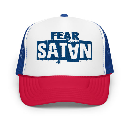 Fear Satan Foam Trucker Cap