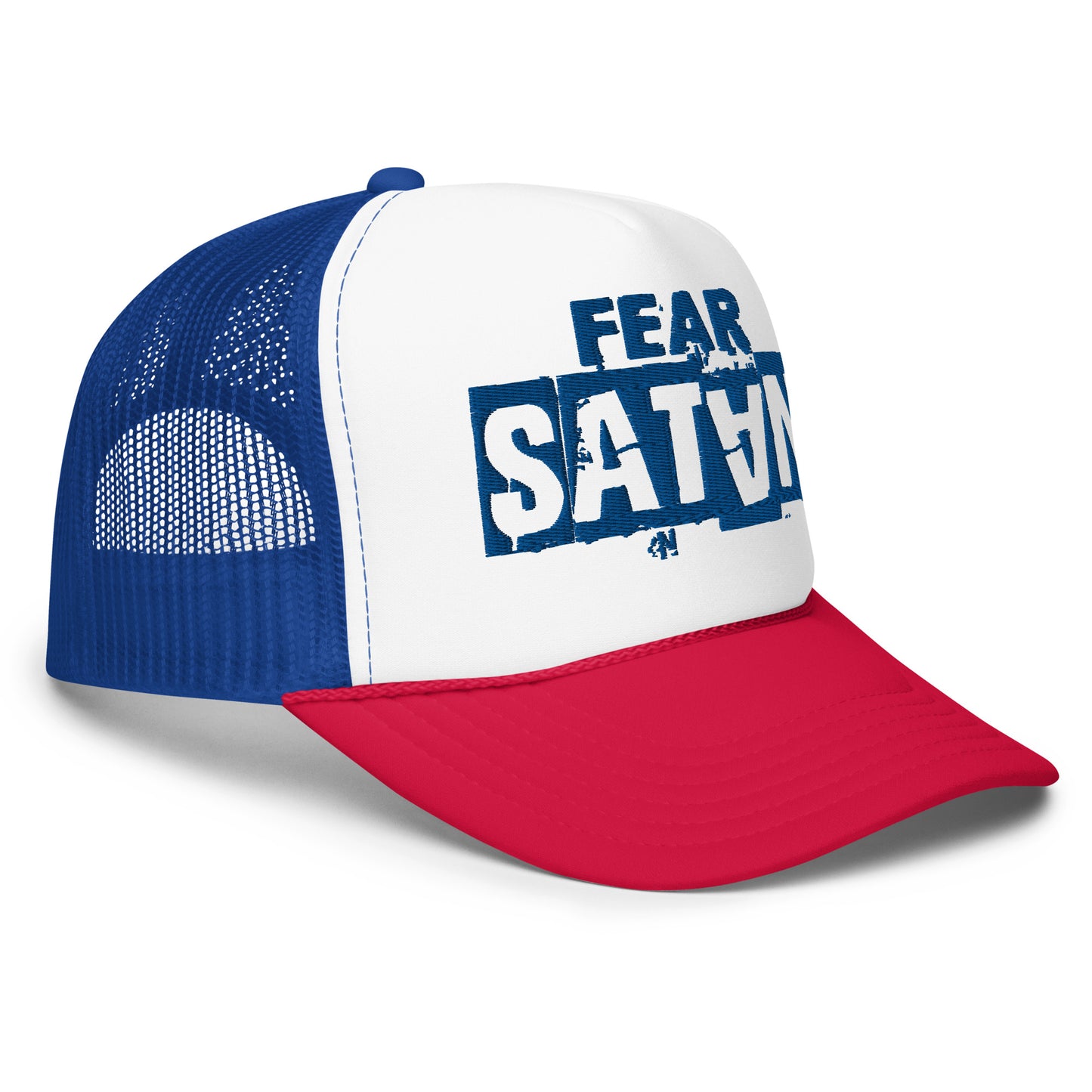 Fear Satan Foam Trucker Cap