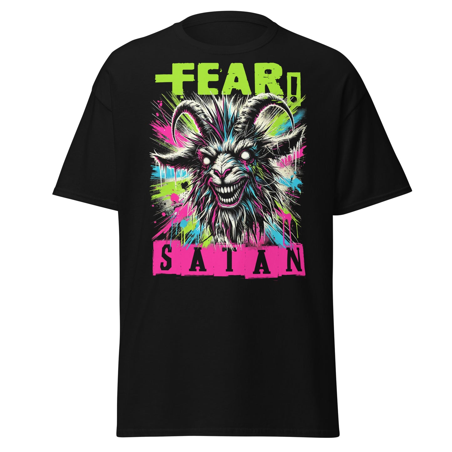 Fear Satan Goat T-shirt