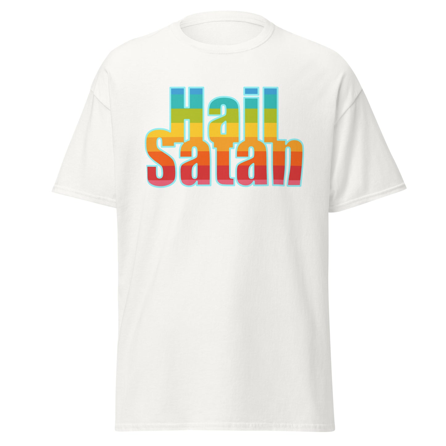 Hail Satan Rainbow T-shirt