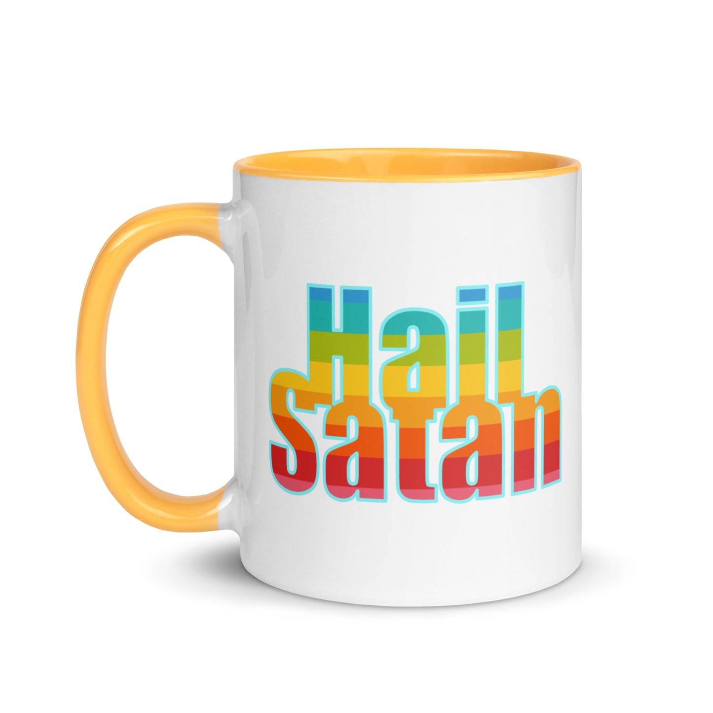 Rainbow Satan - Mug with Color Inside